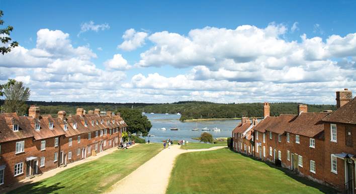 Buckler's Hard village street